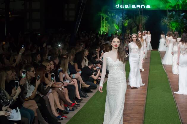 Daalarna fashion show in Budapest