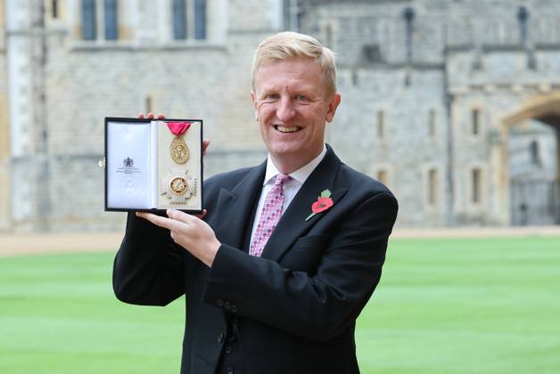 Windsor, Verleihung Order of the British Empire CBE