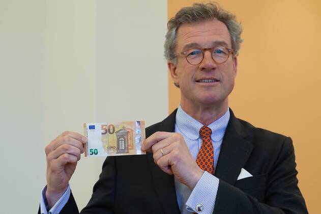 Hanover: Bundesbank presents new 50 euro banknote