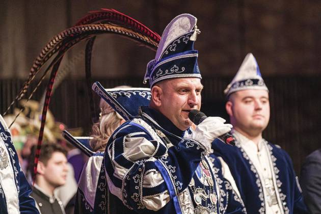 Carnival in NRW, election of the prince in Oberhausen