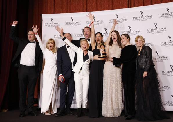 International Emmy Awards in New York City, Dear Child wins in the television film miniseries category