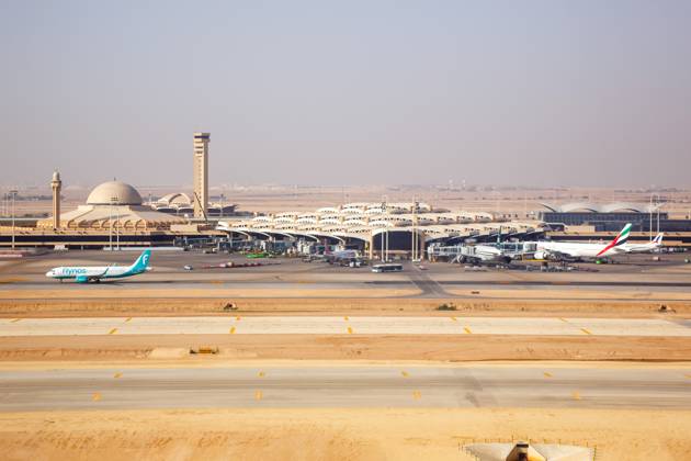 Saudi Arabia, attack on King Khaled Airport in Riyadh – archive footage of the airport