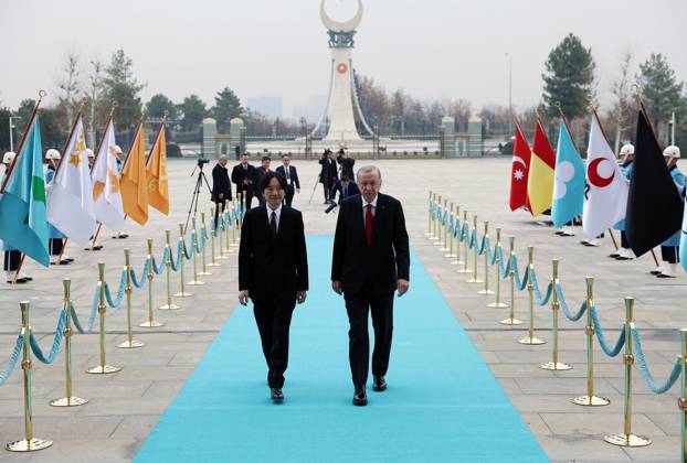 Turkey, Recep Tayyip Erdogan receives Japans Crown Prince Prince Fumihito in Ankara