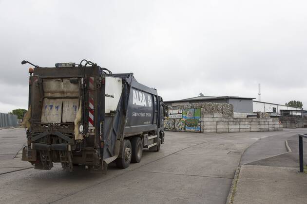 ALBA Group recycling plant in Berlin