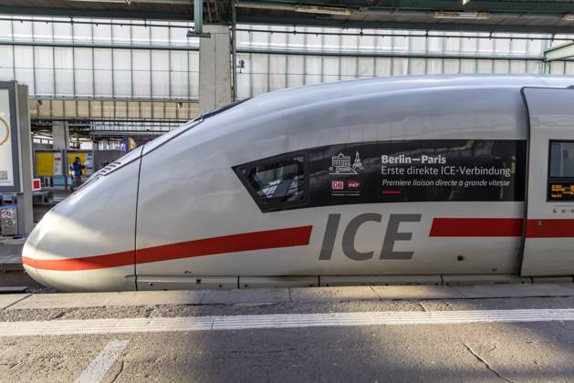 Berlin–Paris ICE direct service suspended for the time being, archive images