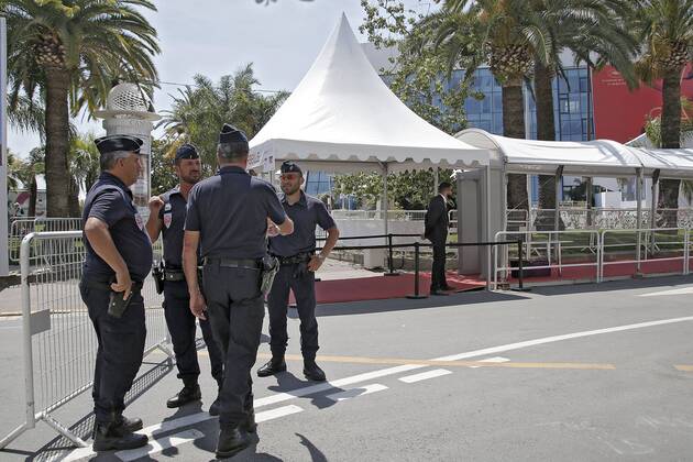 Cannes - Security measures after the Manchester attack