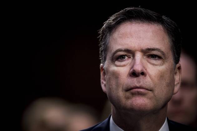 US government takes further action against former FBI director James Comey, archive footage