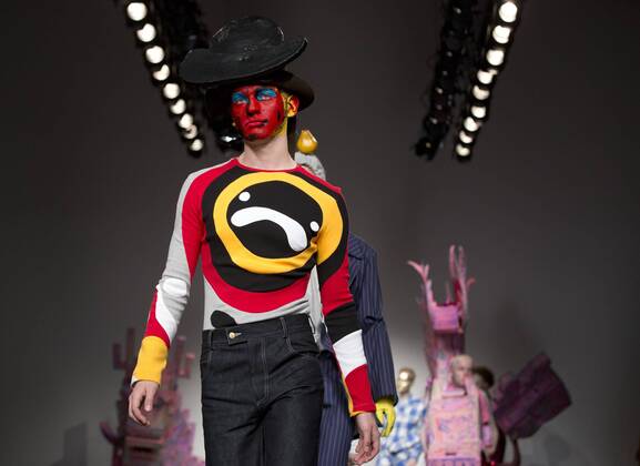 London Fashion Week - Charles Jeffrey Loverboy Fashion Show