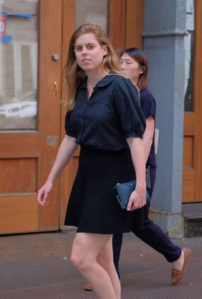 Princess Beatrice of York on the road in New York