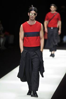 Milan Fashion Week - Emporio Armani Fashion Show