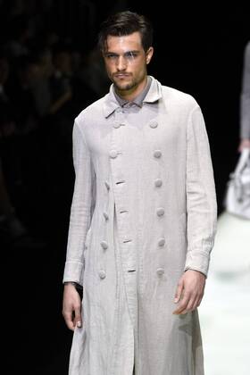 Milan Fashion Week - Armani Fashion Show
