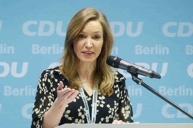 Ottilie Klein, Berlin CDU Secretary General apparently issues cease-and-desist declaration - Archive photos