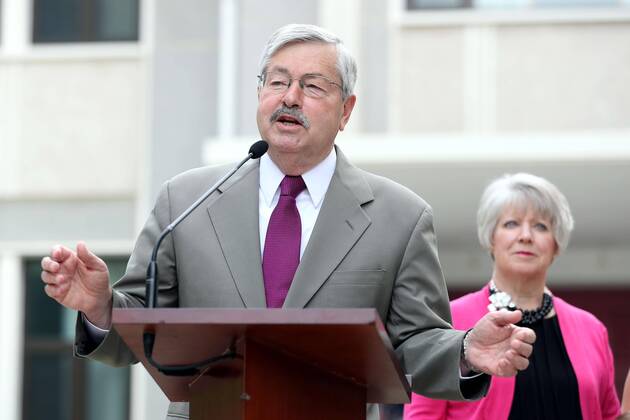 Terry E. Branstad, 80th birthday on 17 November