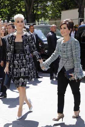 Paris Fashion Week - Katy Perry with Mother Mary
