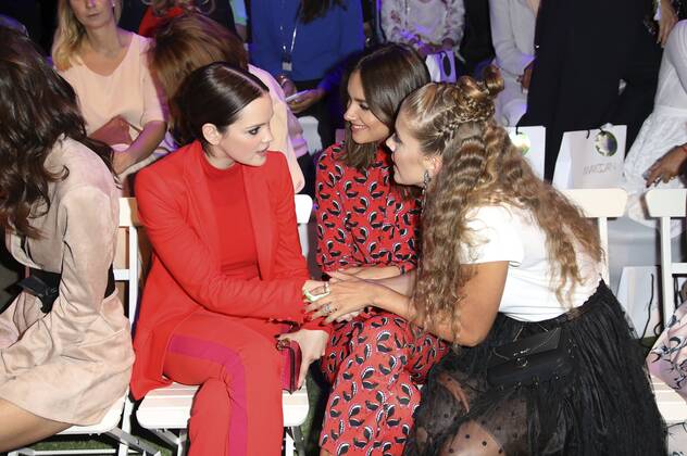 Berlin Fashion Week - Celebrities at Marc Cain fashion show