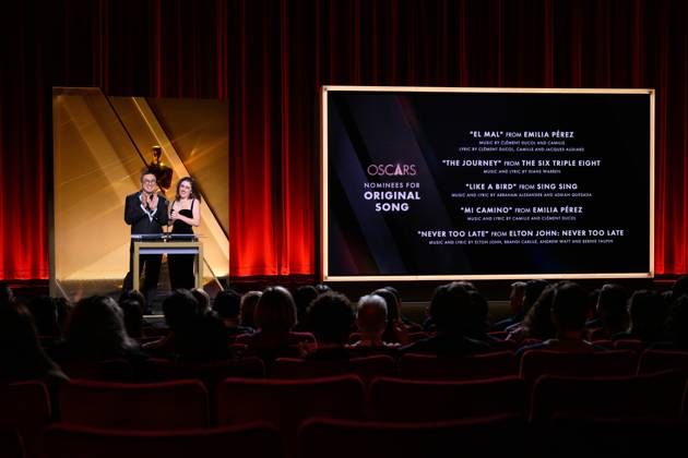 97th OSCARS Academy Awards, announcement of the nominations in Beverly Hills