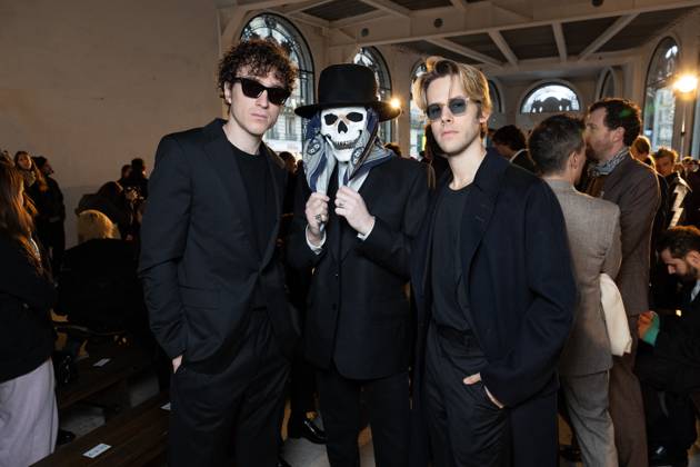 Paris Fashion Week, guests of the Fursac fashion show