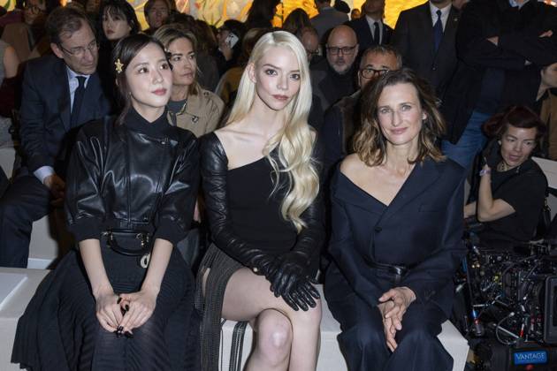 Paris Fashion Week, guests at the Christian Dior fashion show