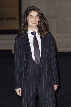 Paris Fashion Week, guests at the Giorgio Armani Prive fashion show