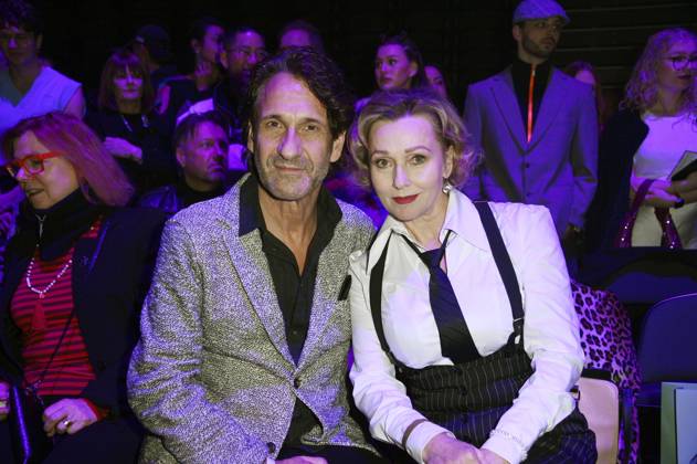 Berlin Fashion Week, guests of the Marcel Ostertag fashion show
