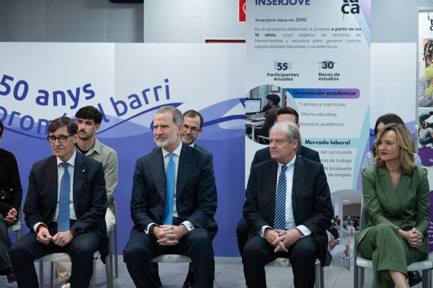 King Felipe of Spain at the presentation of the Princess of Gironas Social Prize 2025