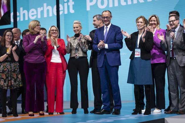 Bundestag election2025, Election campaign moments, CDU party conference 3 February 2025 in Berlin