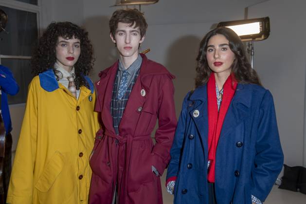 New York Fashion Week, peak lapel presentation