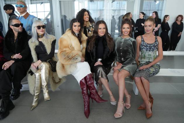 NewYork Fashion Week, guests of the Juzui fashion show