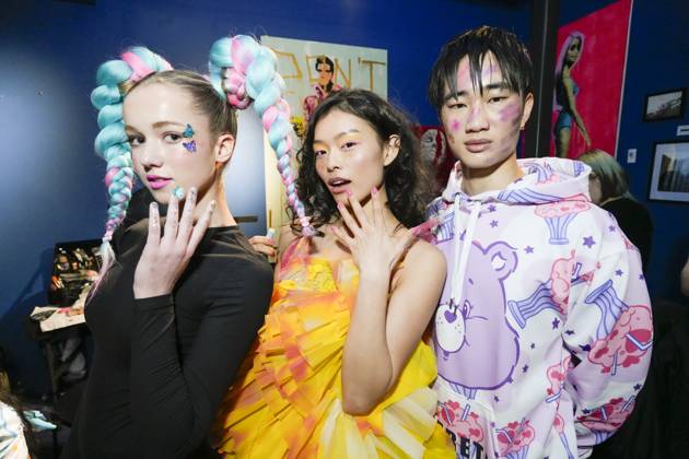 New York Fashion Week, The Richerette Care Bears Loves Richerette, Backstage
