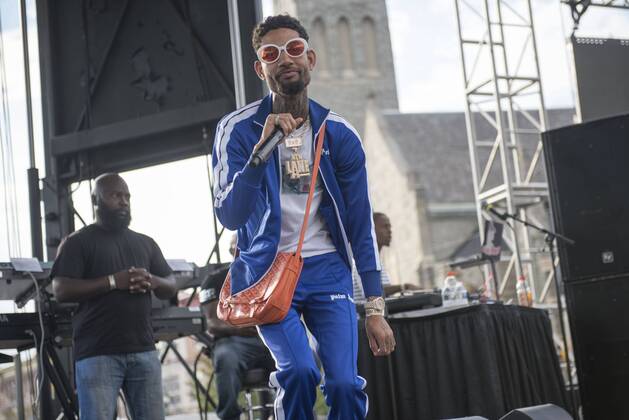 Tribute to Prince in Philadelphia - PNB Rock