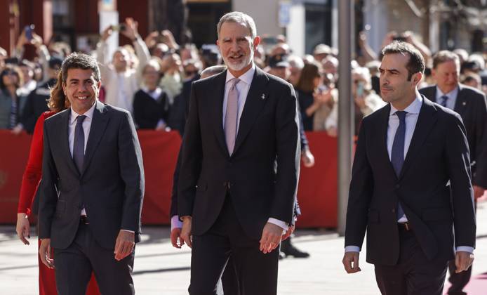 Spanien, König Felipe bei Preisverleihung in Valencia