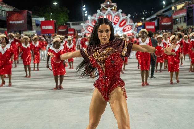 Brazil, Samba school rehearsals for the carnival in Rio de Janeiro
