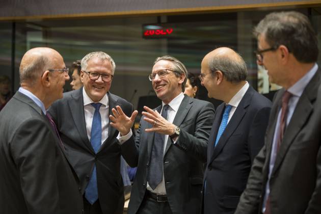 Brussels, Euro Group meeting