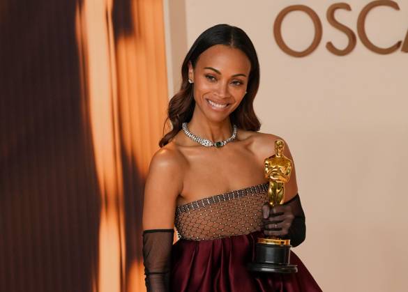 97th OSCARS Academy Awards, Zoe Saldana Best Supporting Actress