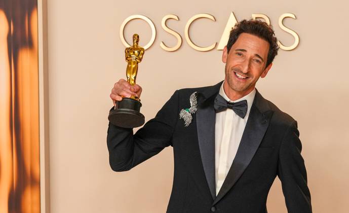 97th OSCARS Academy Awards, Adrien Brody Best Actor