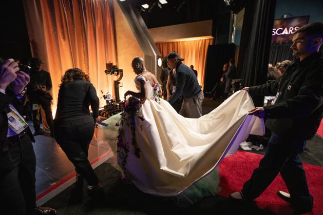 97th OSCARS Academy Awards, backstage during the show