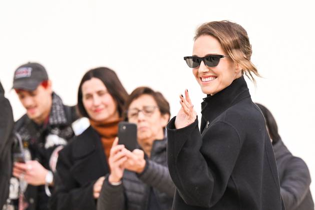 Paris Fashion Week, guests at the Christian Dior fashion show