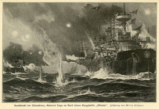 IMAGO History, Archive, Russo-Japanese War, Battle of Tsushima 1905