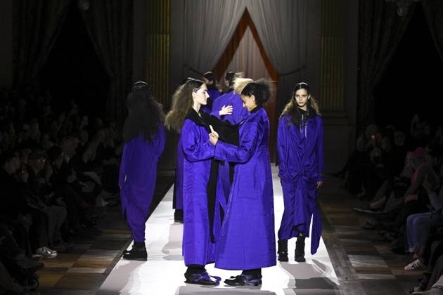 Paris Fashion Week, Yohji Yamamoto fashion show
