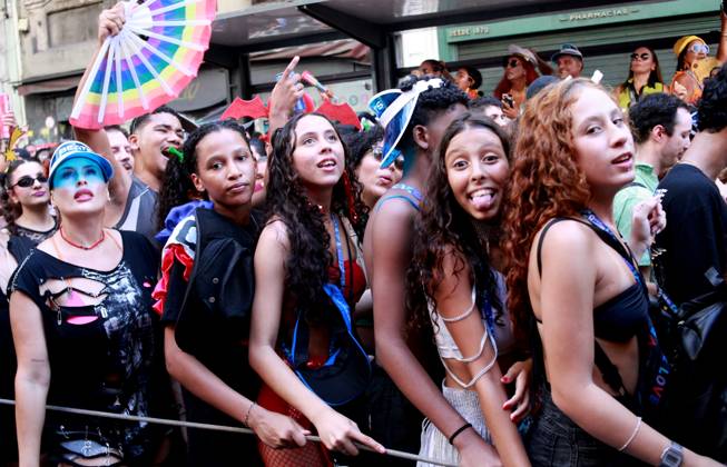 Brazil, Carnival in Rio de Janeiro, Anittas Block