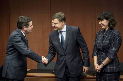 Meeting of the Eurogroup in Brussels
