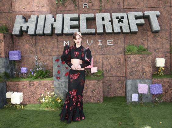 A Minecraft Movie world premiere in London