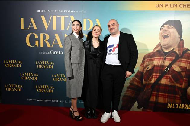 La Vita da Grandi première in Milan