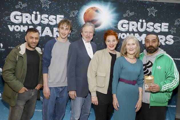 Greetings from Mars Premiere in Hamburg