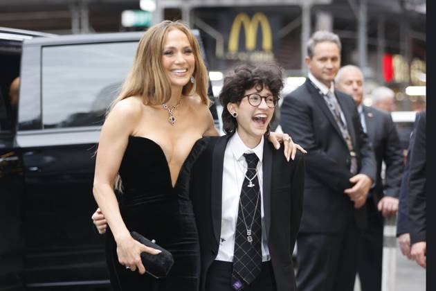 Jennifer Lopez Kind Emme hat den Highschool-Abschluss, Archivbilder