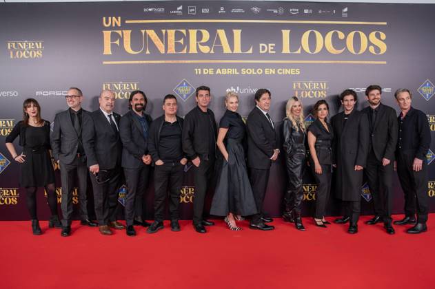 Un Funeral De Locos première in Madrid