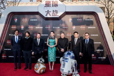 Star Wars: The Last Jedi Premiere in Shanghai