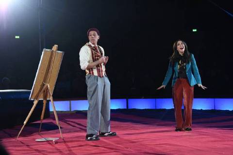 Christmas premiere at Circus Krone in Munich