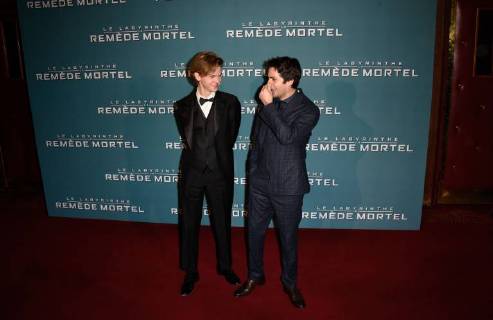 Le Labyrinthe Remede Mortel film premiere in Paris