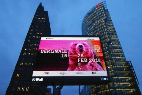 Berlinale Advertising at Potsdamer Platz